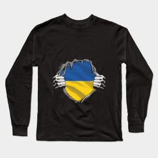 Proud to be Ukrainian ,  ukrainian roots Long Sleeve T-Shirt